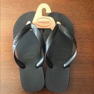 Havaianas, size 37-38 Black